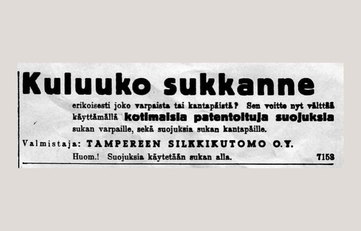 Niin kuluvat sukat ja vuodet