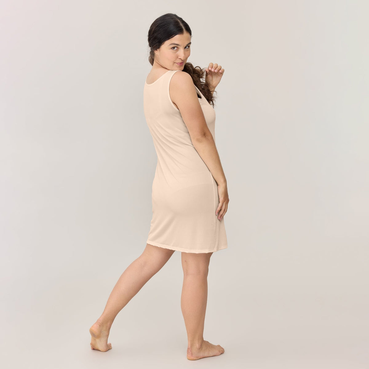 Alusmekko, beige